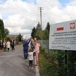 Otwarcie drogi gminnej w Trypuciach.